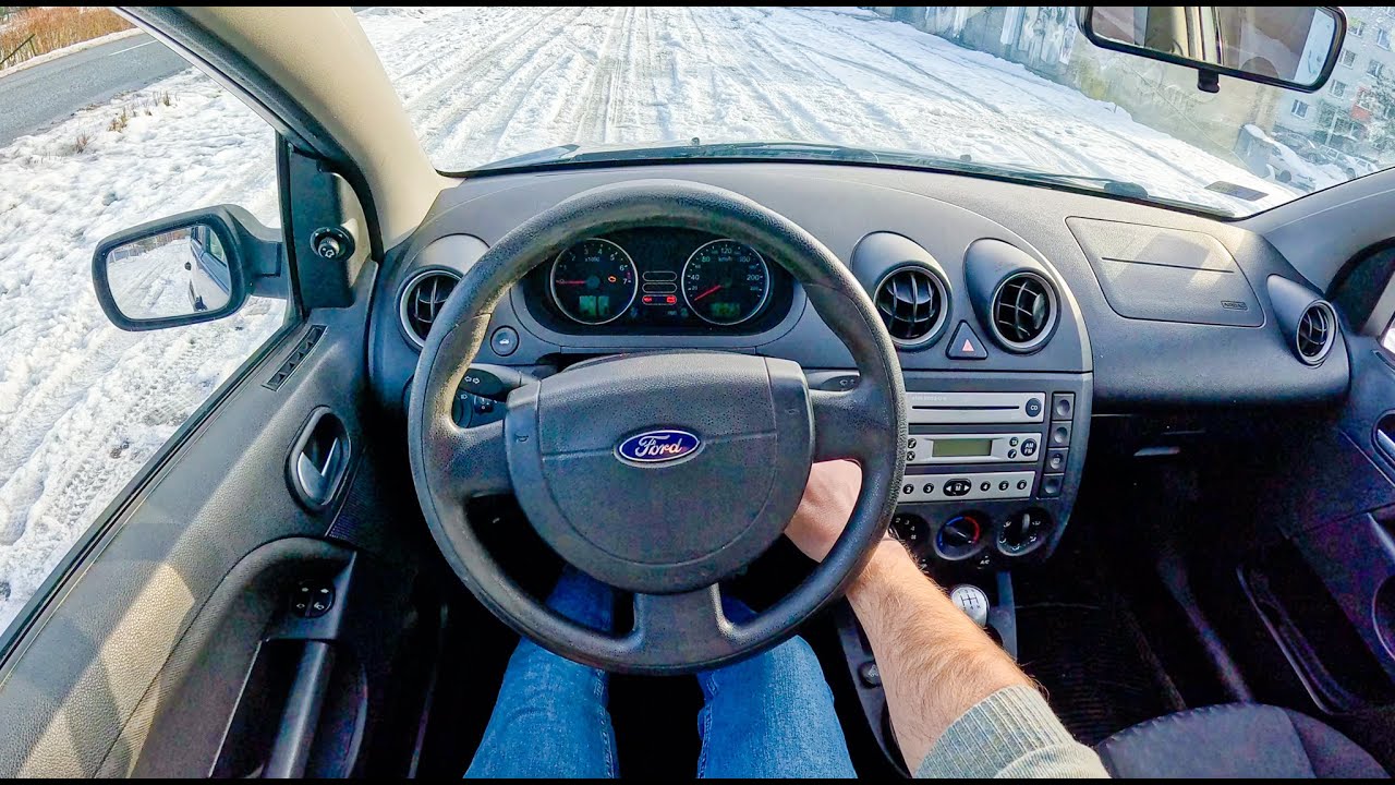 2002 Ford Fiesta | 1.4 TDCi 68 HP | POV Test Drive