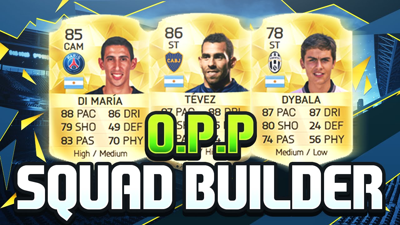 Fifa 16 Ultimate Team - O.P.P OVERPOWERED - MARKET CRASH SQUAD BUILDER # 3