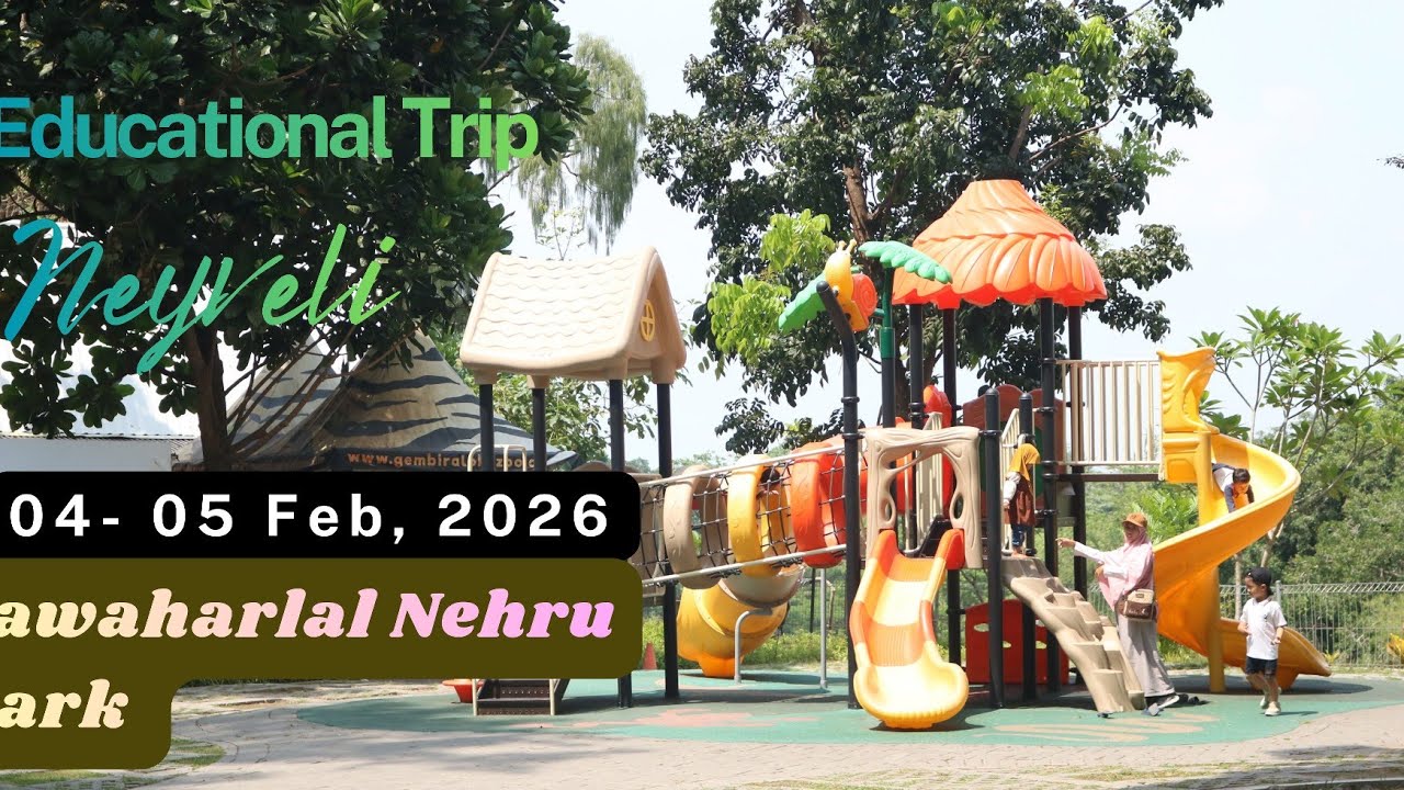 Educational trip Jawaharlal Nehru Park #school #beautiful #entertainment #education #trip #travel 