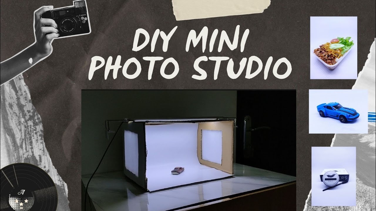 DIY || Cara mudah membuat studio mini sederhana untuk foto produk