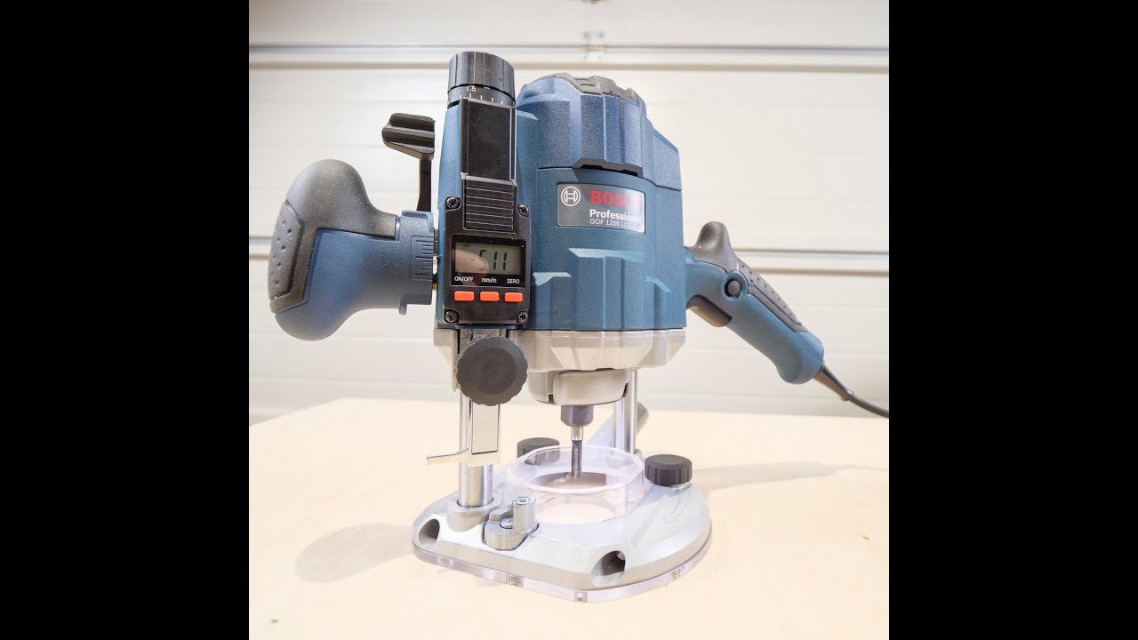Bosch GOF 1250 LCE meine neueOberfräse im Vergleich zumeiner alten Makita RT0700CX2J