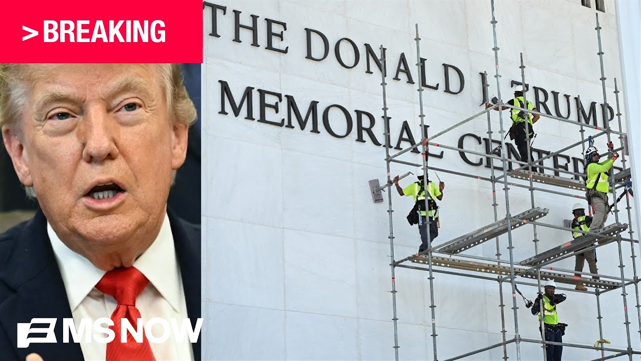 BREAKING: Judge BLOCKS Kennedy Center from inscribing Trump's name