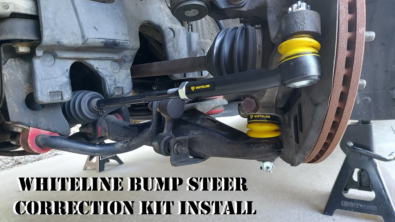 Whiteline Bump Steer Correction Kit Install (Subaru)