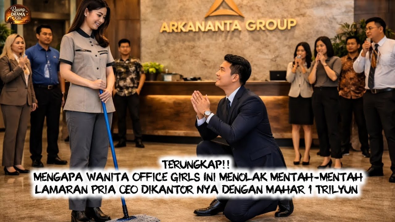 Terungkap!! Wanita Office Girls Ini Menolak Lamaran Pria CEO Dikantor Nya Dengan Mahar 1 TRILYUN 