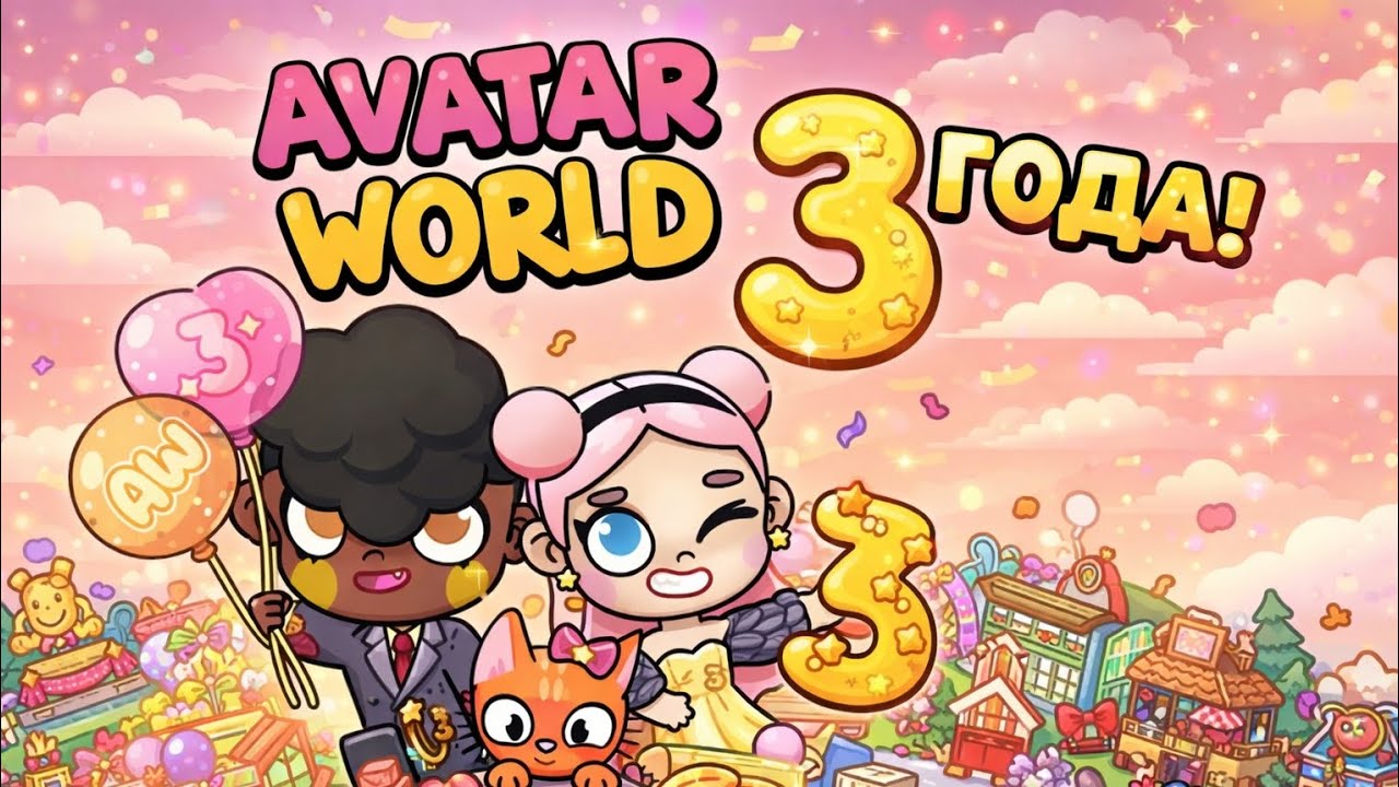 Avatar world 3 года !!!!