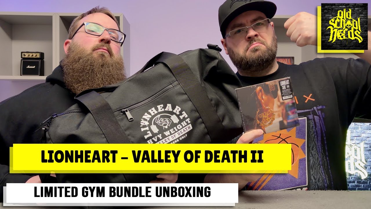 Lionheart - Valley of Death II - Limited Gym Bundle Unboxing