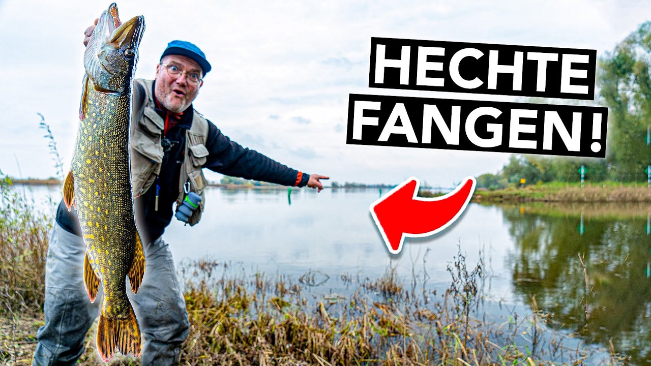 Die 8 besten Tipps zum Hechtangeln 🎣 So f&auml;ngst du deinen ersten Hecht!