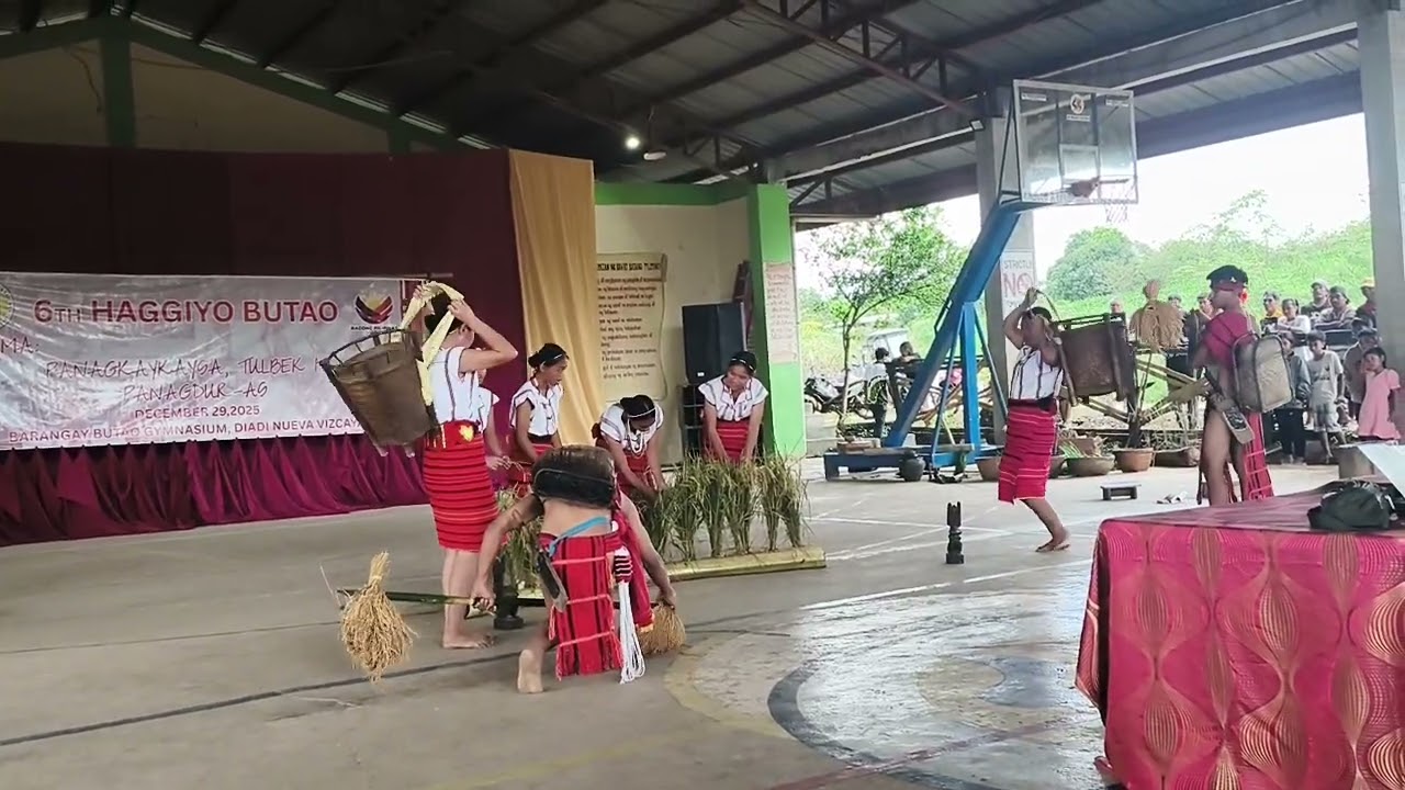 Dinuyya Ethnic Dance  with the Theme Harvesting at Butao, Diadi, Nueva Vizcaya December 29,2025