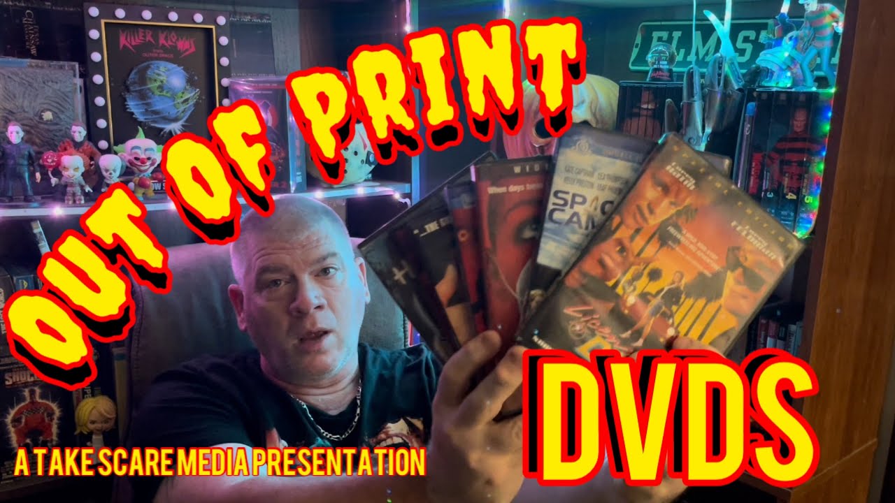 7 RARE AND OUT OF PRINT DVDS | My OOP Collection so far #physicalmedia