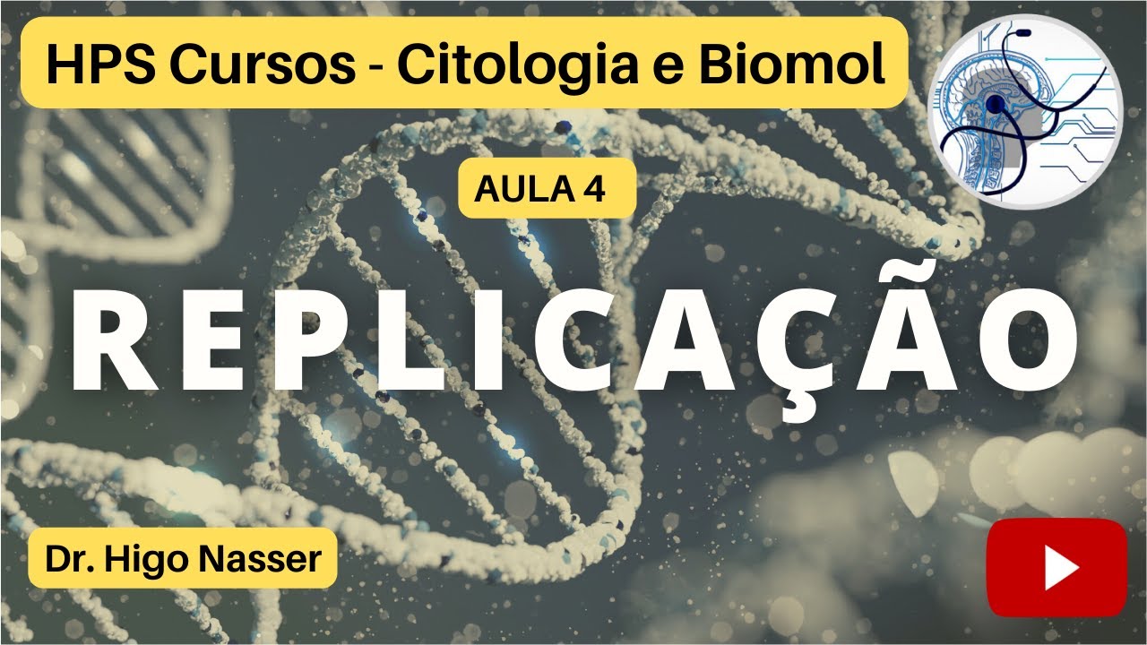 AULA 4 - Replicação do DNA #medicina #morfologia #celular #biologiamolecular #enem