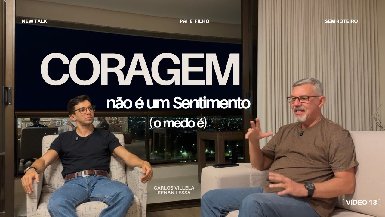 Somos todos medrosos (a coragem é uma decisão)