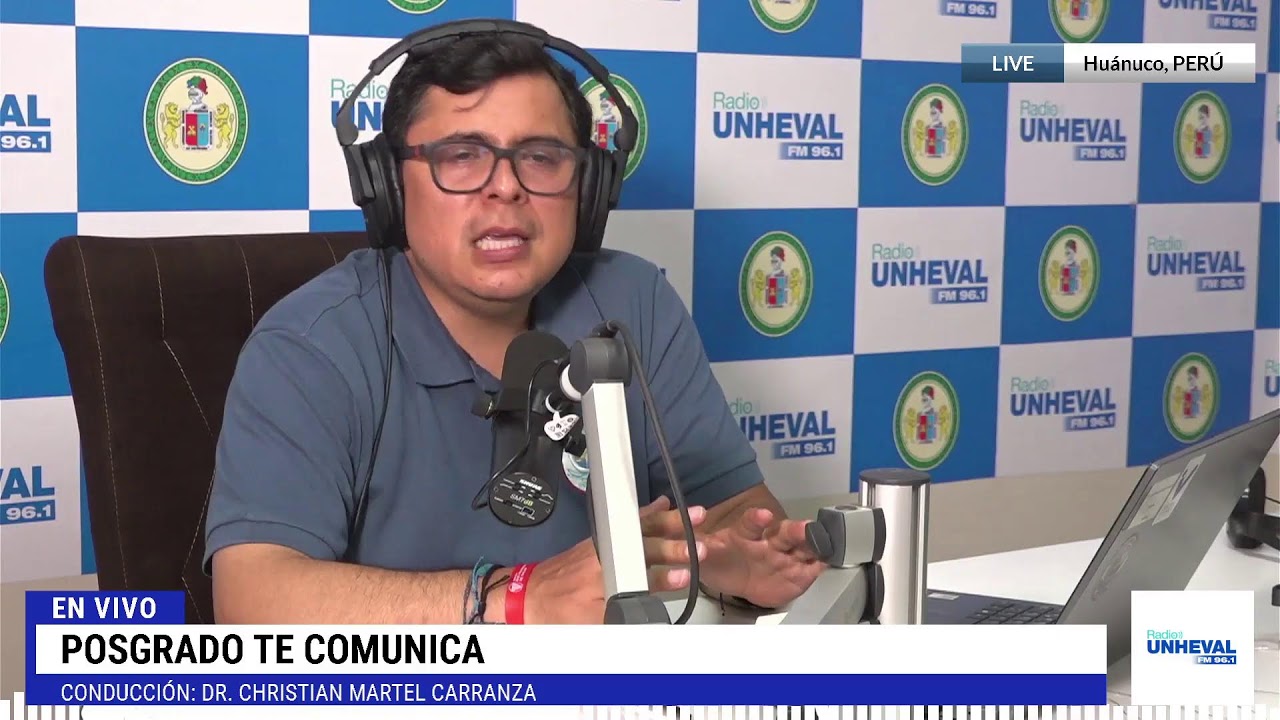 #ENVIVO POSGRADO TE COMUNICA 🎤