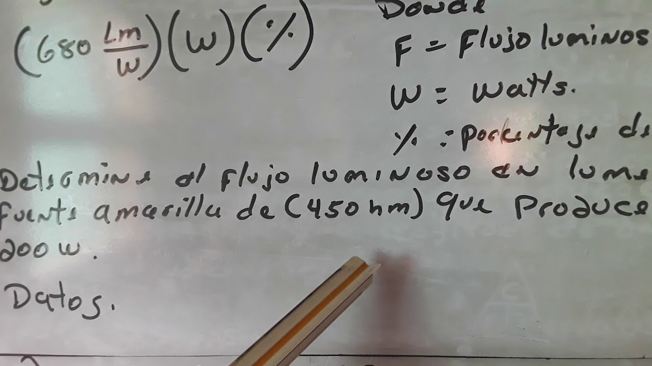 FLUJO LUMINOSO