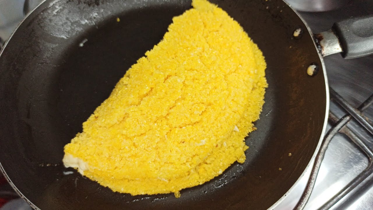 TAPIOCA DE FARINHA DE MILHO PRONTA EM 5 MINUTOS PARA O CAF&Eacute; DA MANH&Atilde;