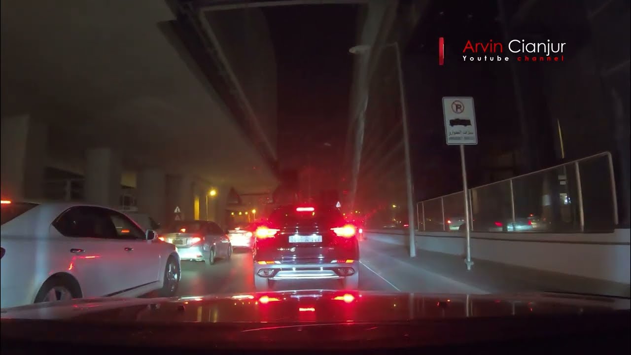 Driving in Riyadh on Prince Mohammed bin Salman bin Abdulaziz Road