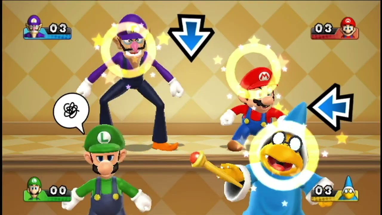 Mario Party 9: Garden Battle with Waluigi