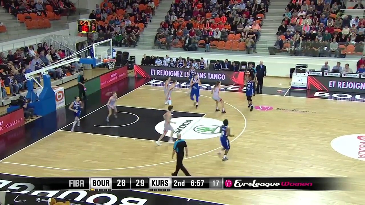 10.03.2017 Epiphany Prince with 8 Assists against the Bourges Basket