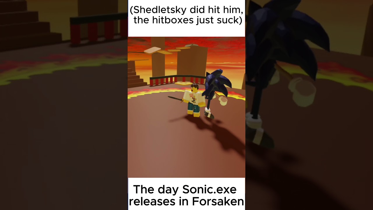 When Sonic.exe releases in Forsaken