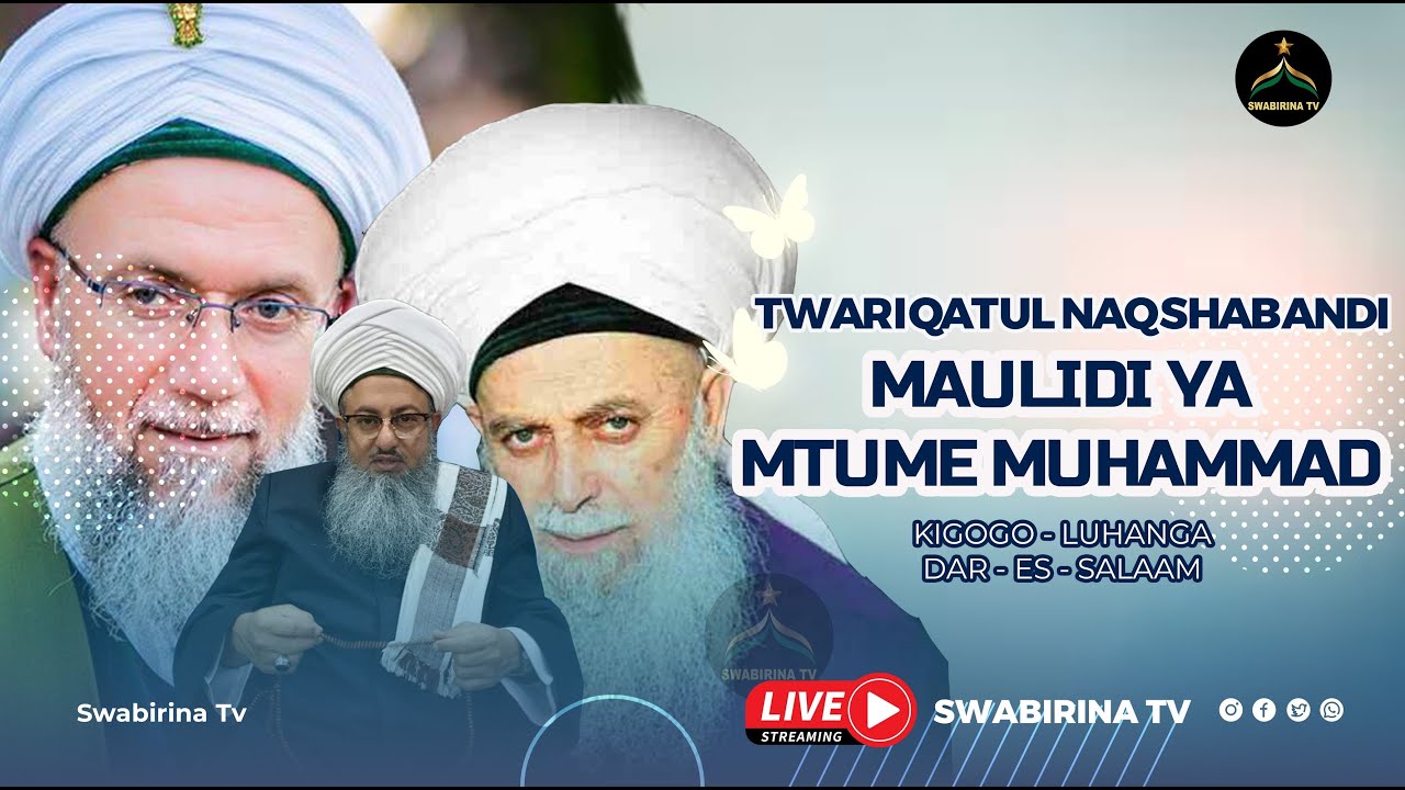 🔴 #Live  HADHARA YA MAULID YA TWARIQATUL NAQSHABANDI - KIGOGO - LUHANGA