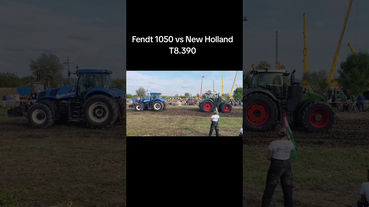 Fendt 1050 vs New holland T8.390