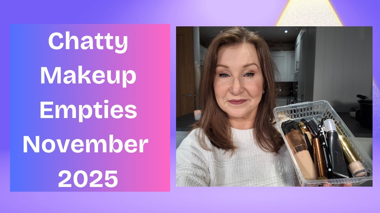 Пустые баночки из-под косметики Chatty — ноябрь 2025 г. 🇬🇧🐰