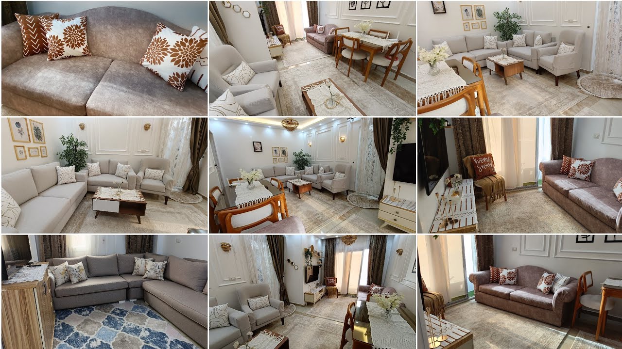 فرشت بيتي لاستقبال العيد🎈اول عيد في بيتي الجديد🏡شقه اسكان اجتماعي 