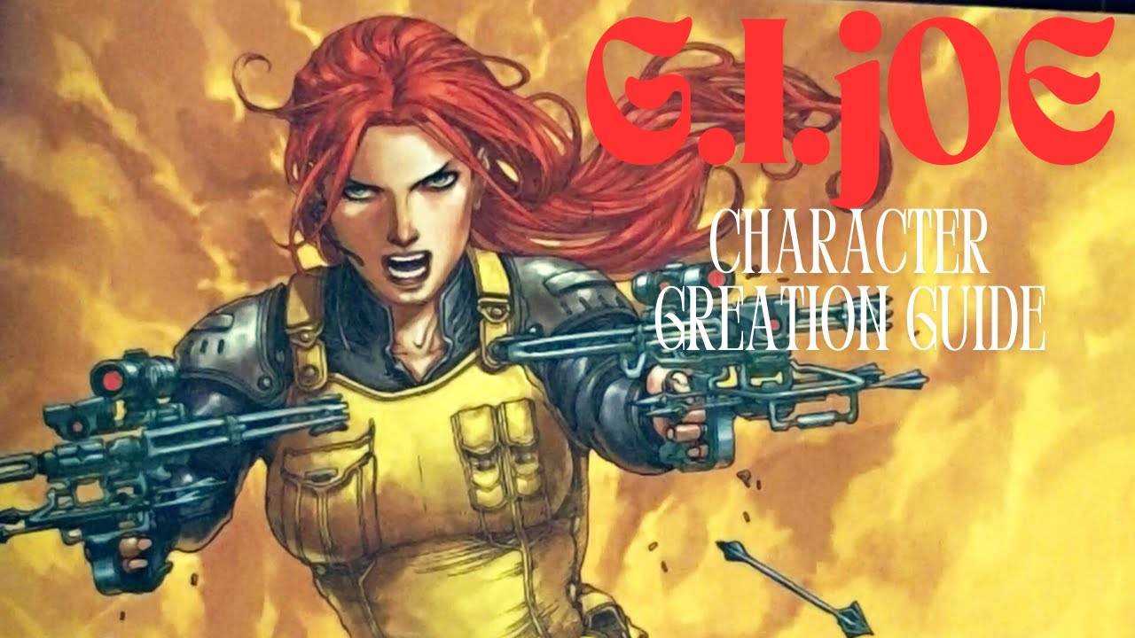G.I. Joe RPG Character Creation Tutorial | Core Rulebook Walkthrough
