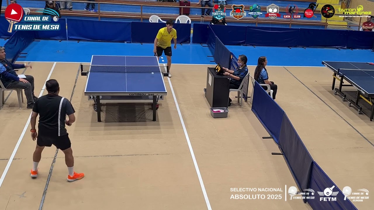 Selectivo Nacional Absoluta 2025 | Dia 2 | 4tos de Final | Paul Bermeo Vs Santiago Ibarra
