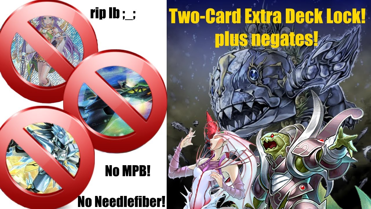 2-Card Mermail Combo: Extra Deck lock and multiple negates feat. Coelacanth - Jan 2020 TCG/OCG MR5