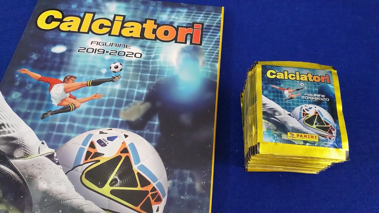 SPACCHETTIAMO e ATTACCHIAMO le FIGURINE INSIEME a VOI!!