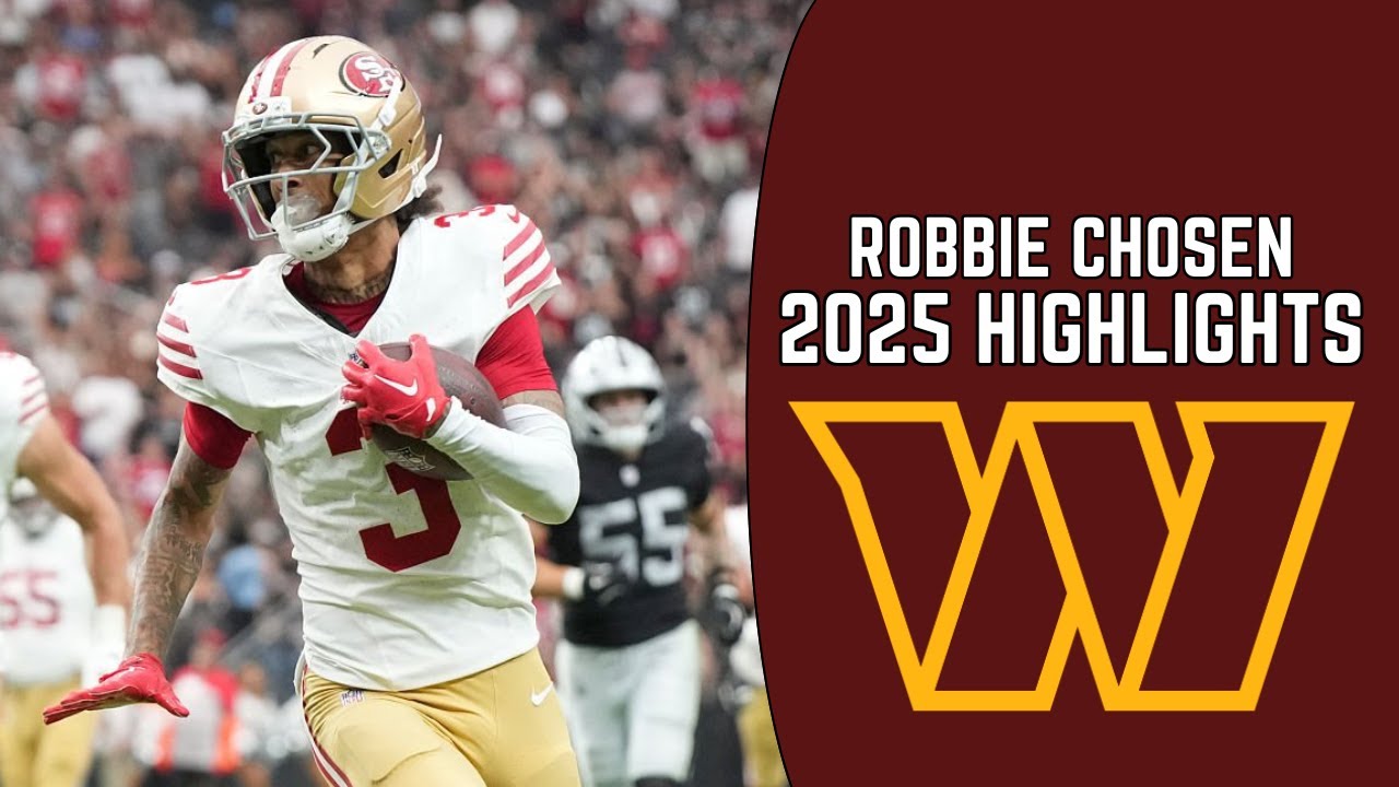 Robbie Chosen Highlights 🔥 | Welcome to the Commanders