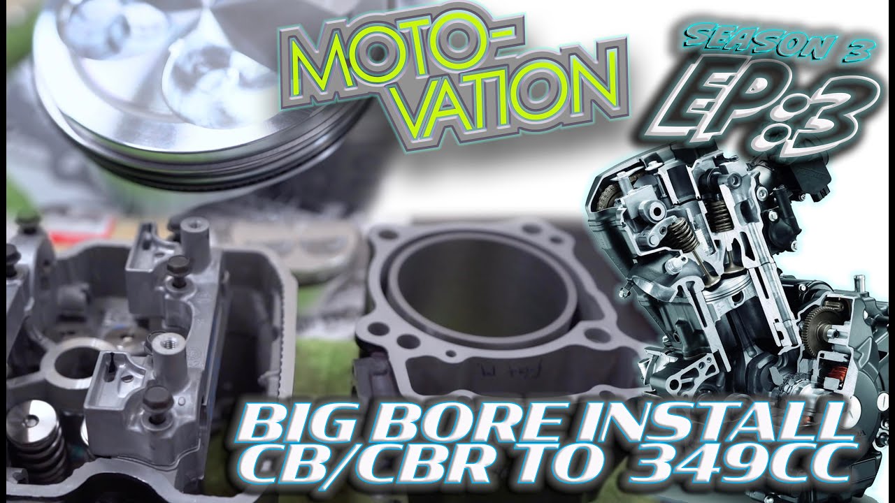 How to big bore a CBR300r engine. | MOTO-VATION | S:3 EP.3