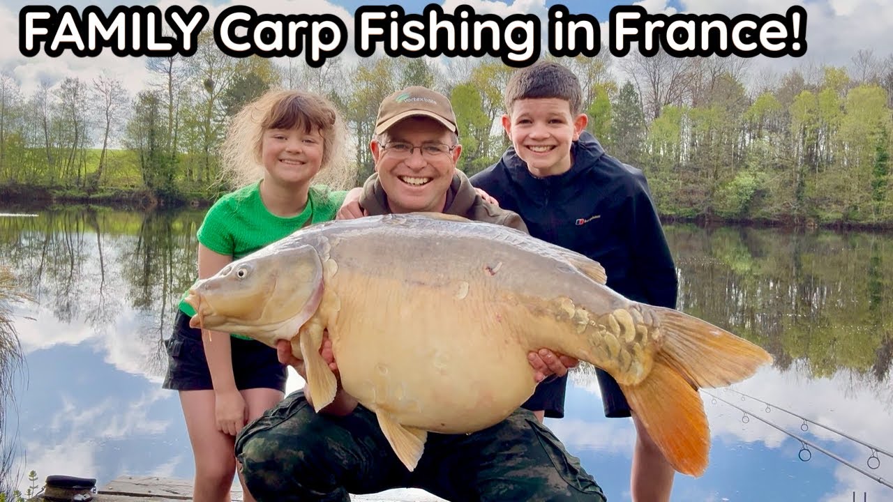FAMILY Carp Fishing in France at one of the BEST Venues! - Dream Catchers Lake!