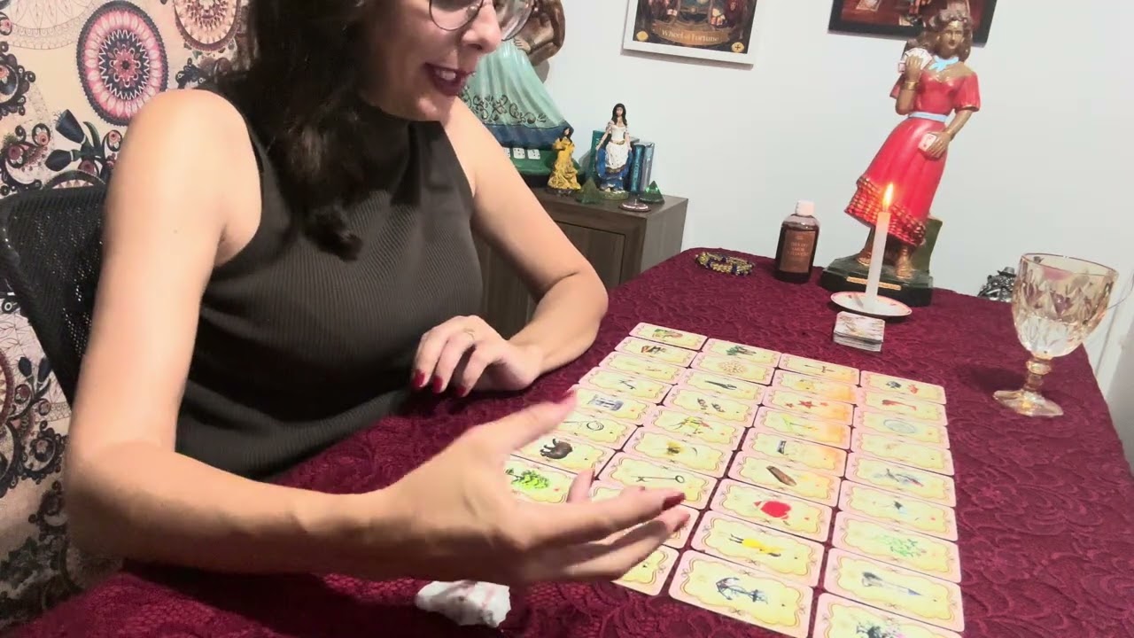 A sua vida na Mesa Real de Baralho Cigano