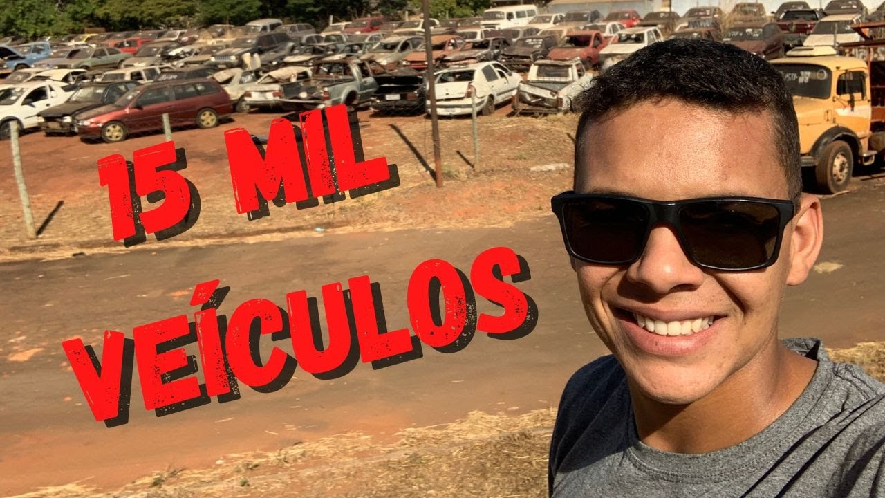 Visita em um leilão que tem muitos carros antigos, Leilão do Detran