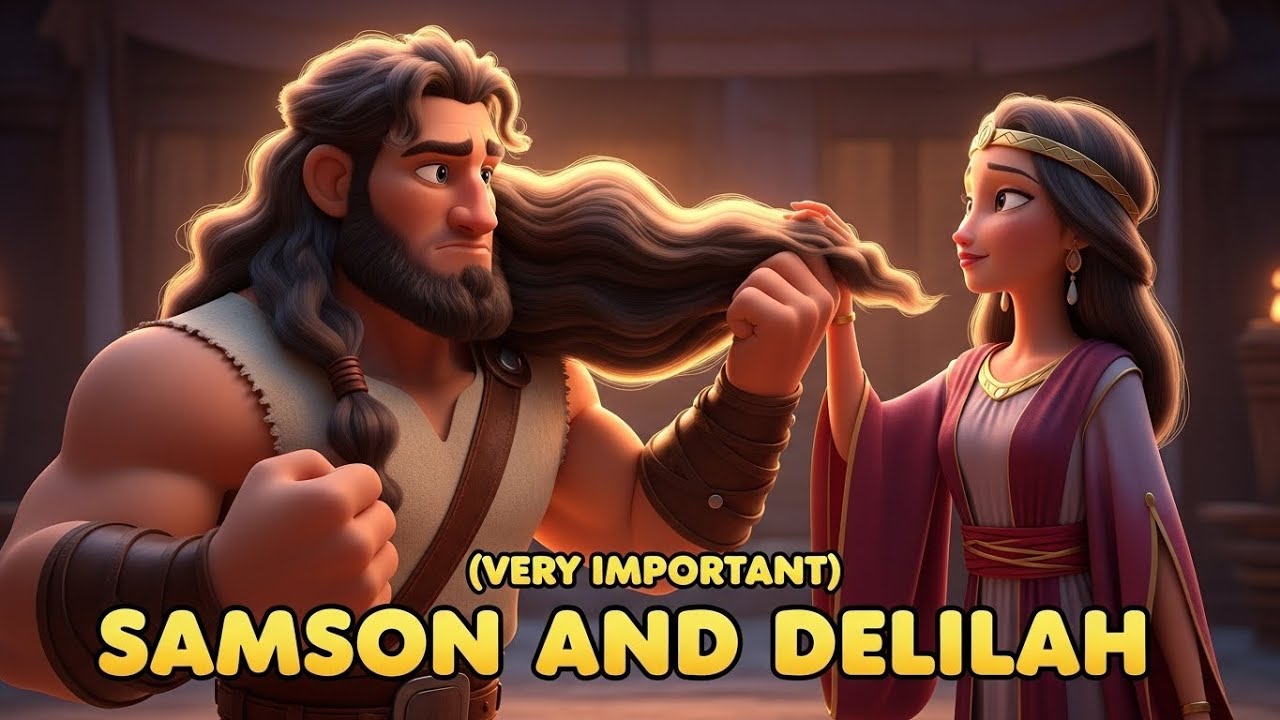 Story of samson and Delilah | animated bible story