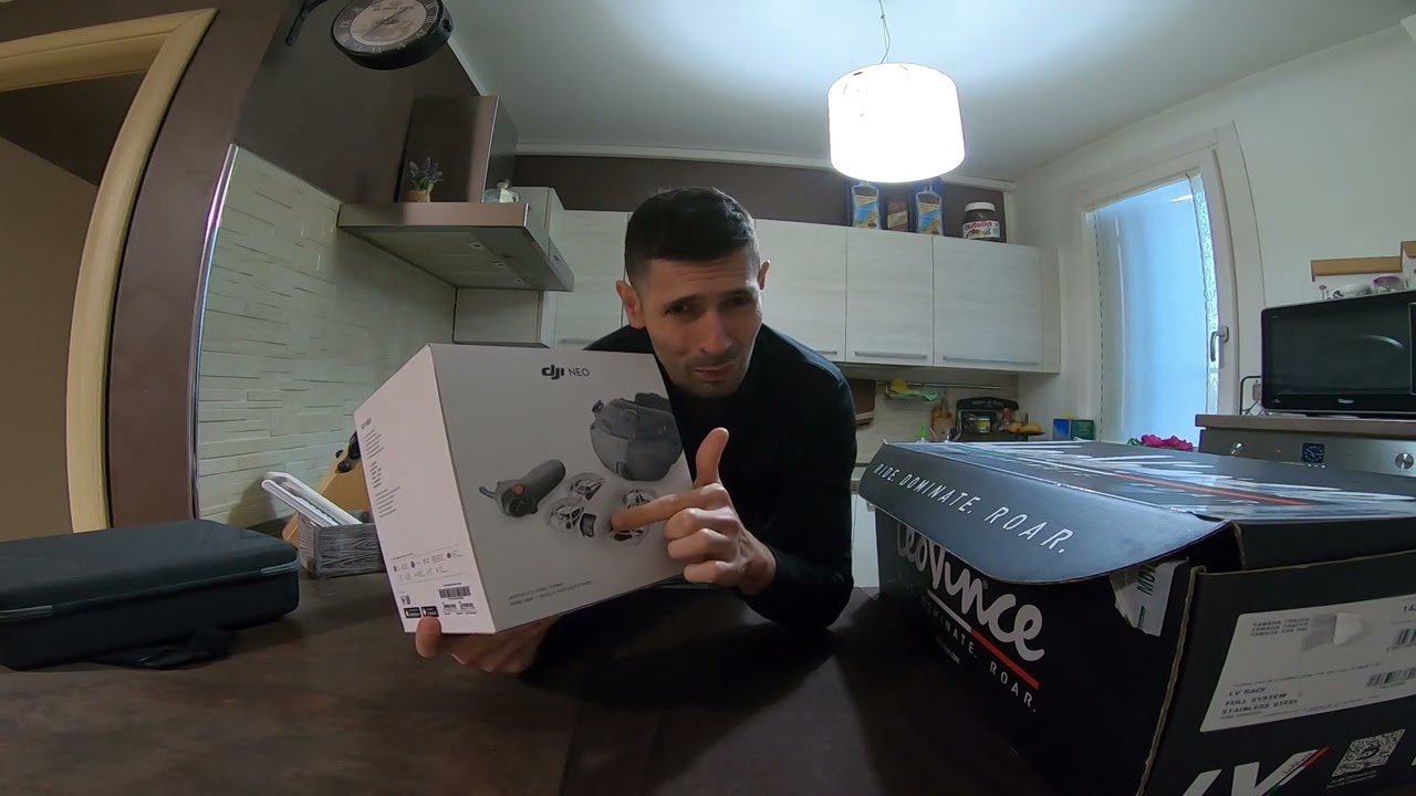 Tracer 9gt: unboxing Lv race e presentazione Dji Neo