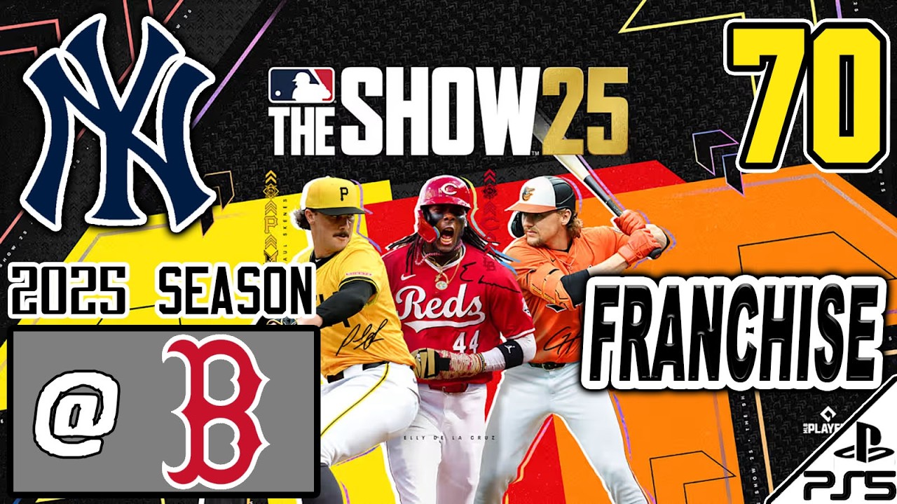 MLB The Show 25 | FRANCHISE | 2025 | #70 | at Boston Red Sox (2/13/26)