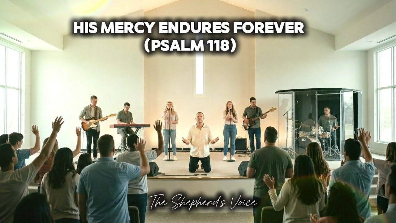 Give Thanks to the Lord (Psalm 118) | His Mercy Endures Forever | Christian Worship #music  #Worship