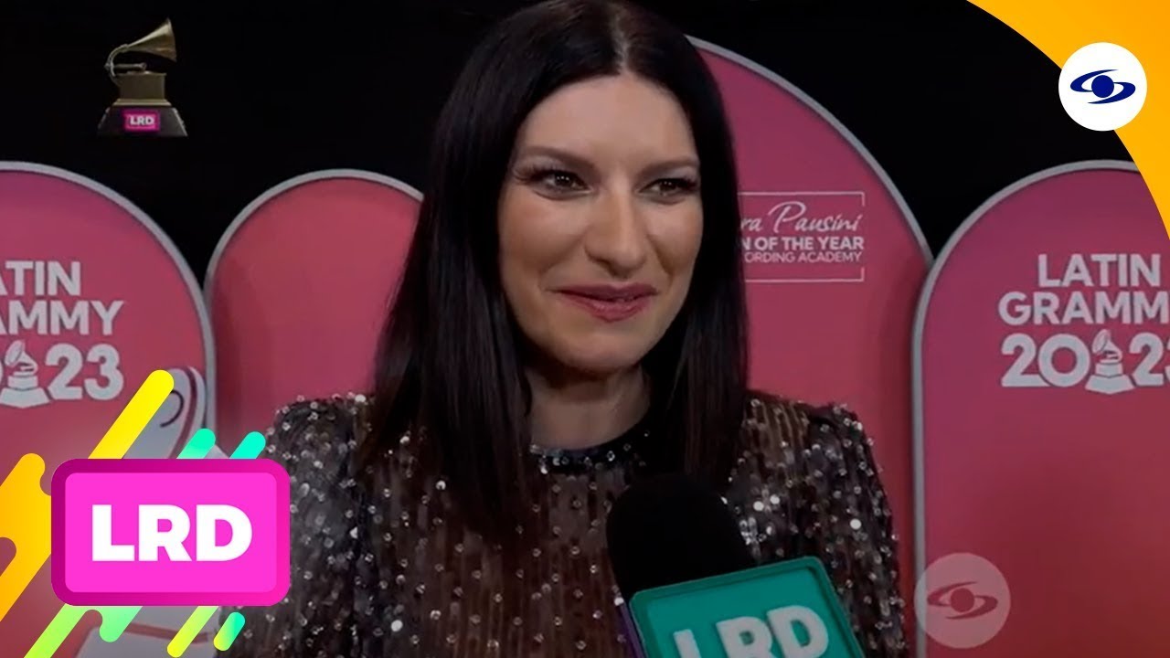 La Red: Laura Pausini fue la Persona del Año en los Latin Grammy y mostró su emoción - Caracol TV
