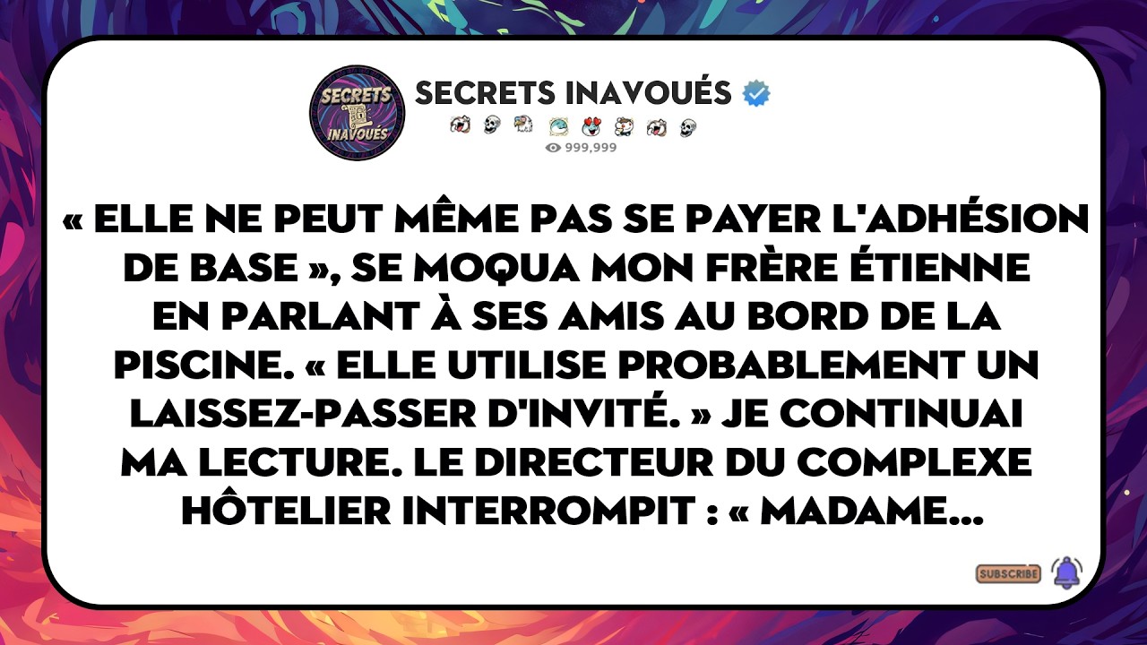 Mon Frère A Dit : 