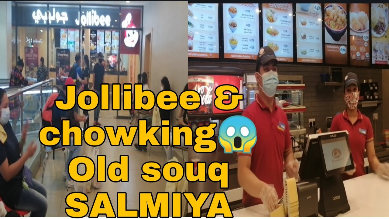 The Chowking and Jollibee in old souq SALMIYA KUWAIT //Angelica atilano