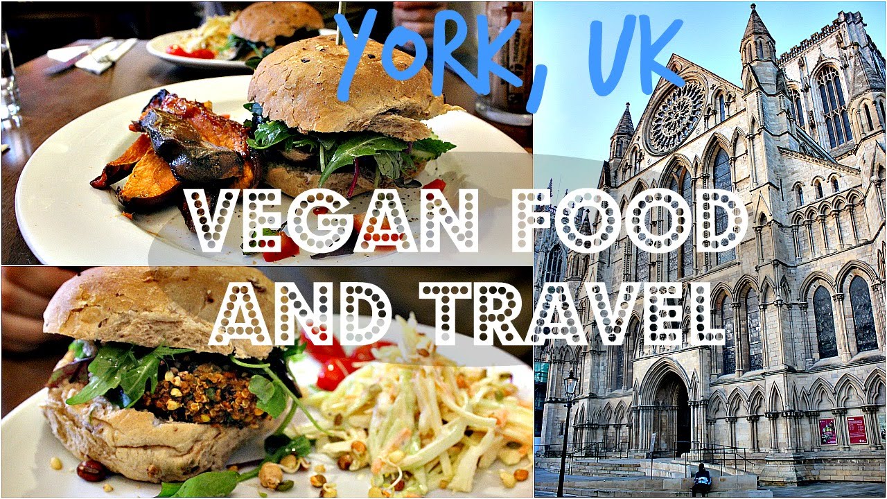 VEGAN FOOD + TRAVEL VLOG (York, UK) ♥ Cheap Lazy Vegan