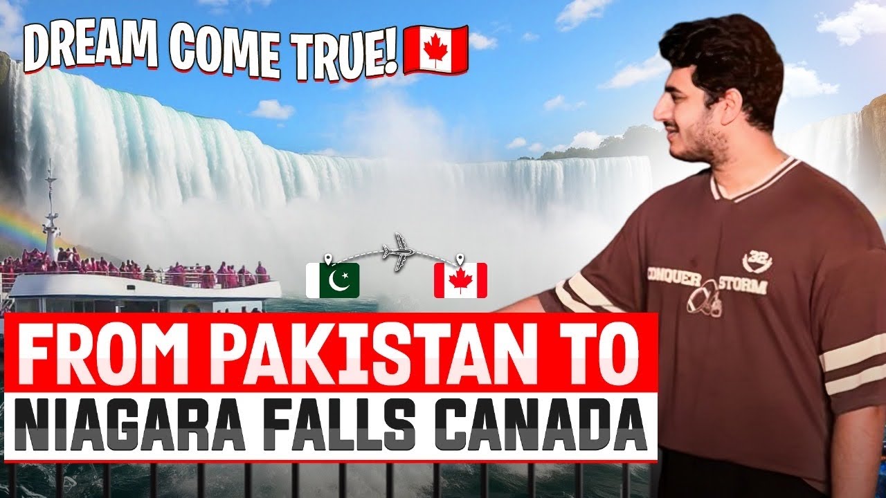From Pakistan to Niagara Falls Canada 🇨🇦 | A Dream Come True |  Unreal Experience | 