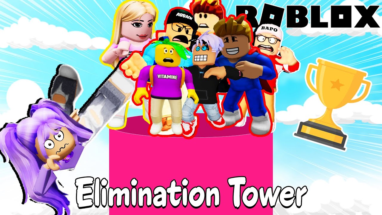8 YouTuber spielen ELIMINATION TOWER!