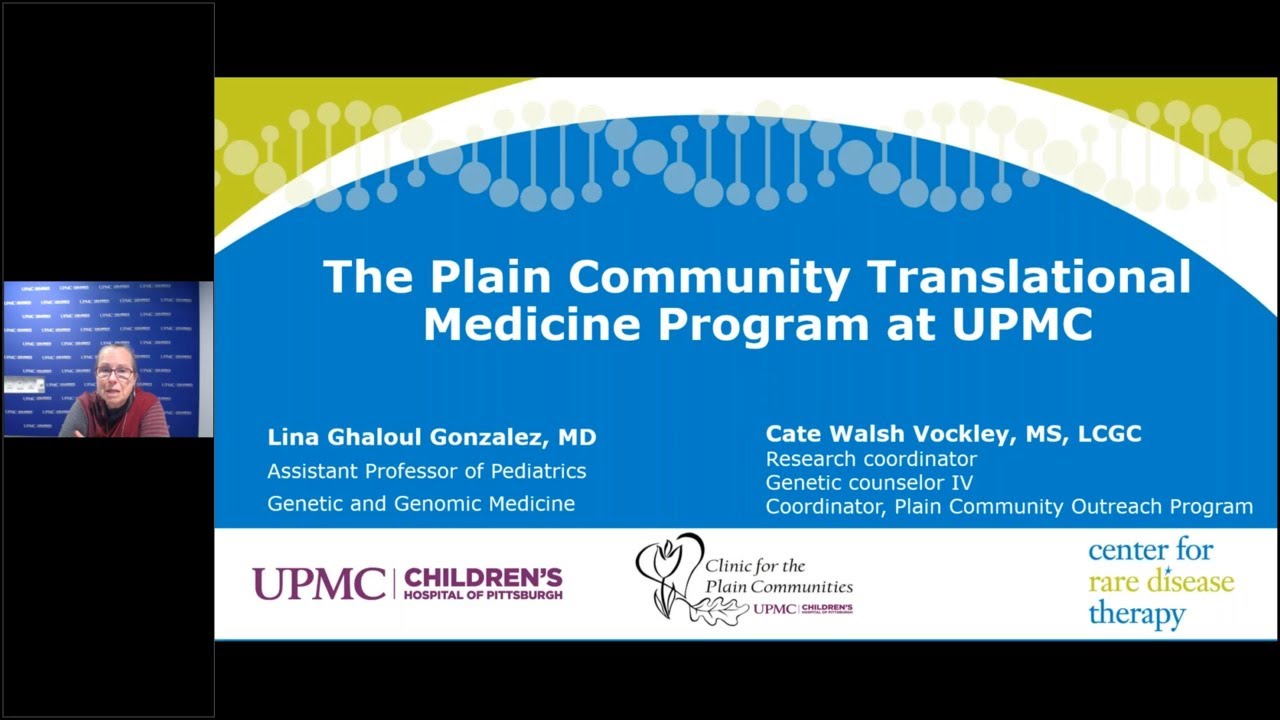 Plain People Translational Medicine Program | UPMC Children's