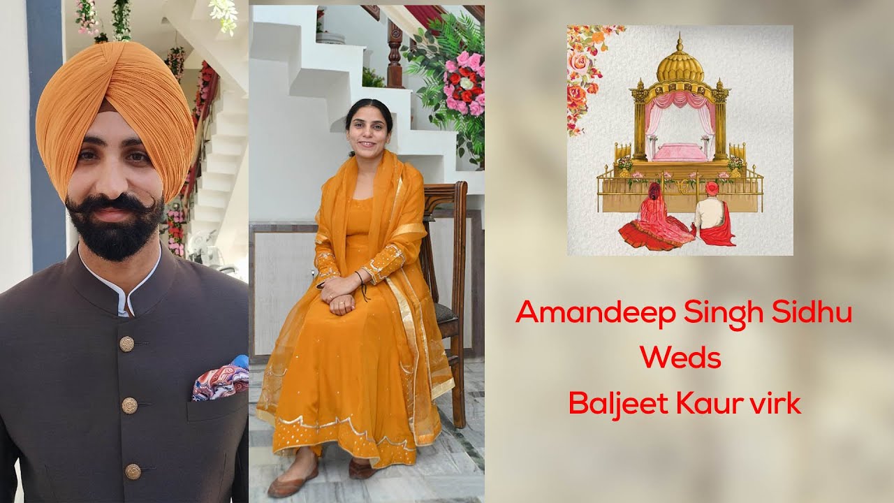 Live Telecast WEDDING DAY  - Amandeep Singh Sidhu weds Baljeet Kaur Virk 24-02-2025