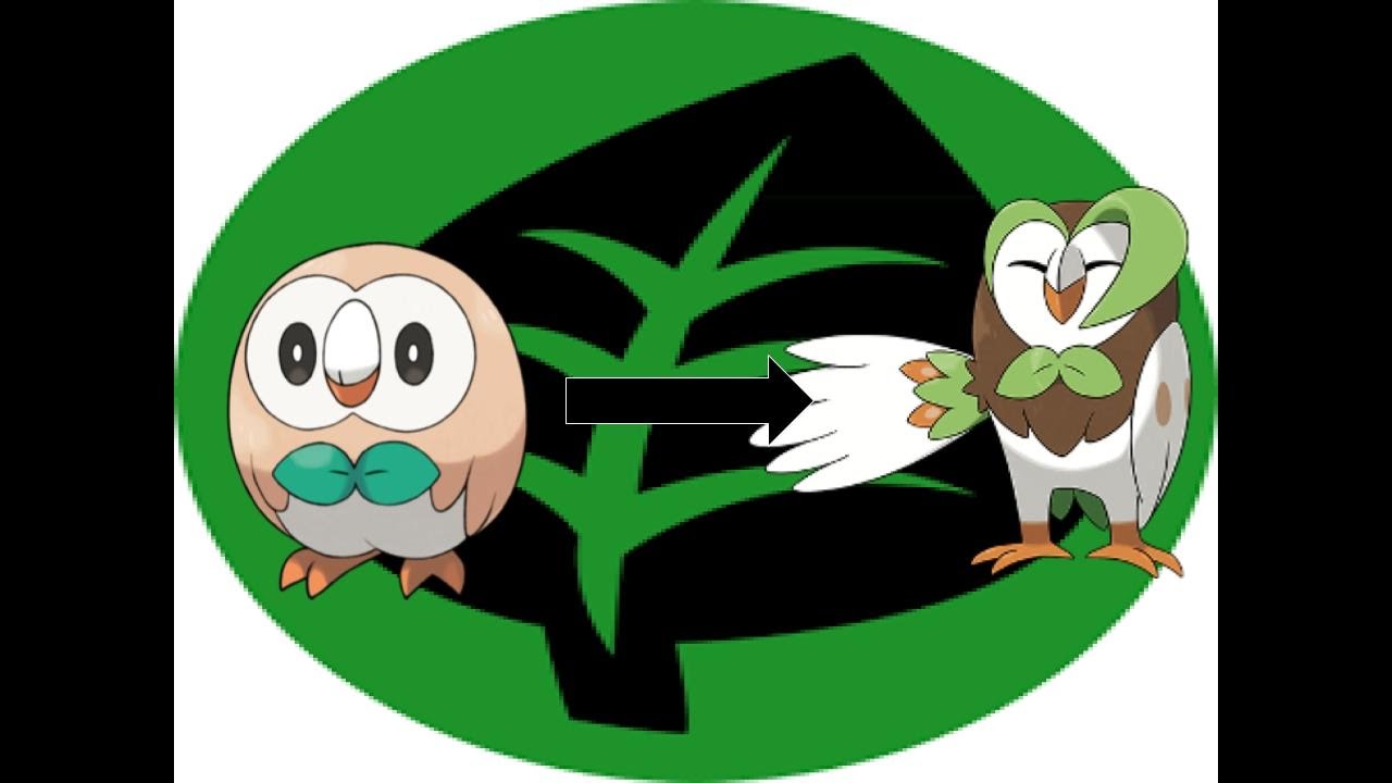 Rowlet Evolution