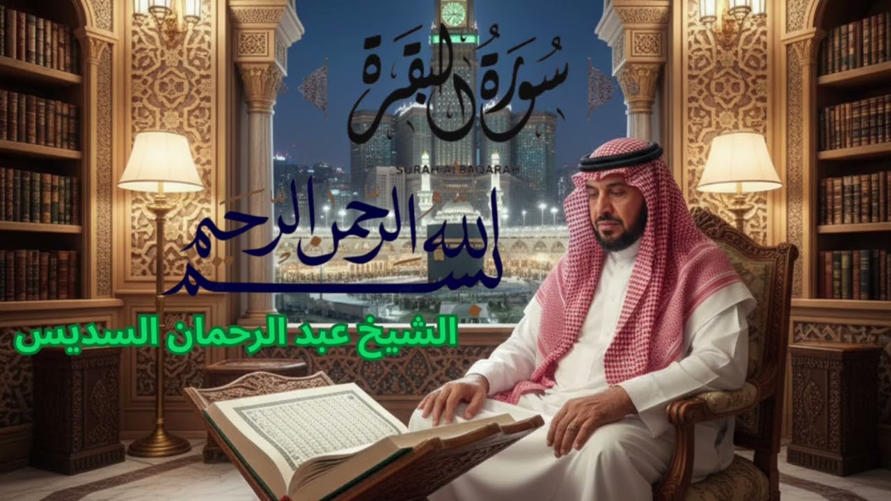 استمع لسورة البقرة بصوت السديس بنية الشفاء وطرد الحسد والسحر🕋🕋🕋 Surah Al-Baqarah