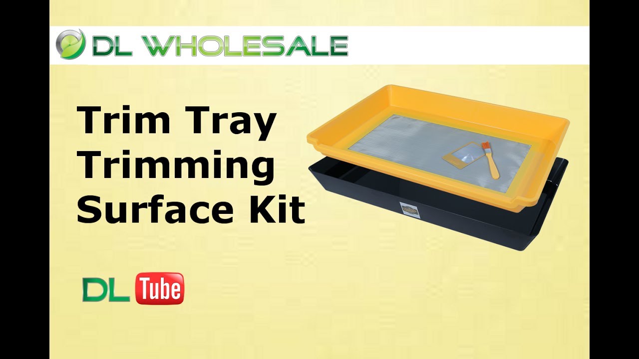 Trim Tray Trimming Surface & Pollen Sifting Collection Device DL WHOLESALE
